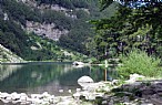 immagine Veduta del lago Santo